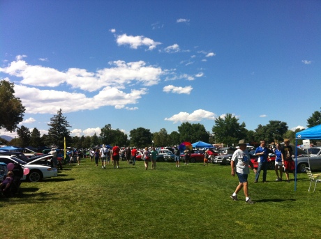 We went to Broomfield days - complete with a car show!